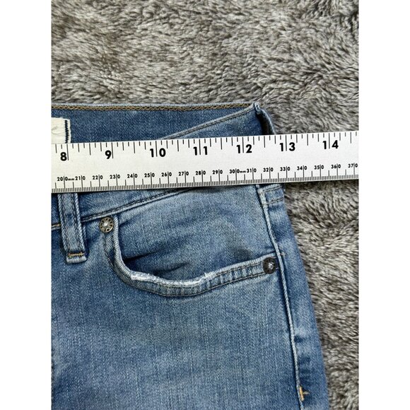 Free People Great Heights Frayed Skinny Jeans Sz 25 - Picture 7 of 10